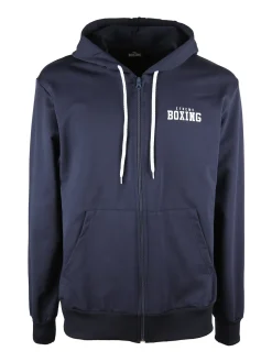 Xtreme Boxing Felpa da uomo con cappuccio e zip