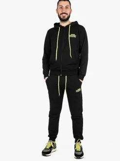 Xtreme Boxing Felpa da uomo con cappuccio e zip