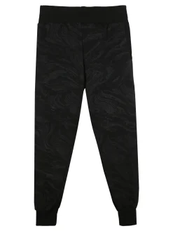 Xtreme Boxing Pantaloni sportivi da ragazzo con coulisse e polsini - nero