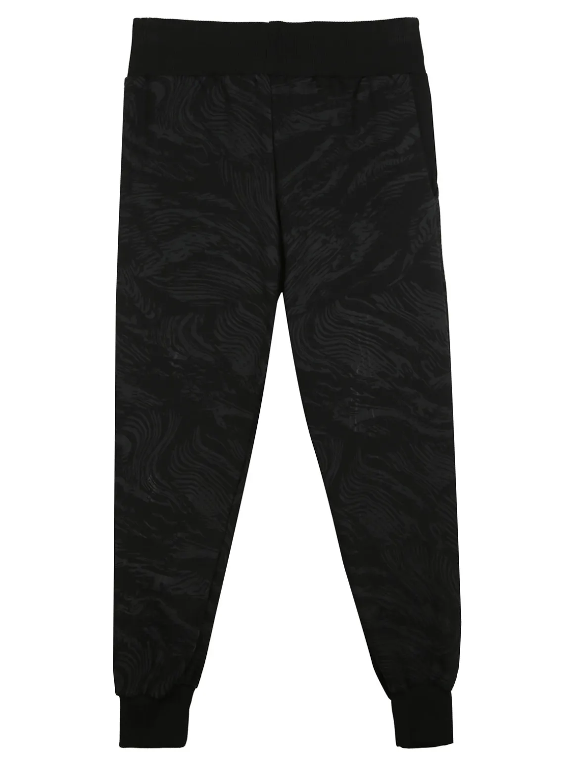 Xtreme Boxing Pantaloni sportivi da ragazzo con coulisse e polsini - nero