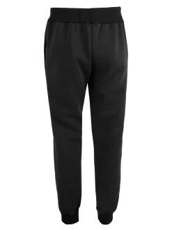 Xtreme Boxing Pantaloni tuta da uomo felpati con polsini - nero