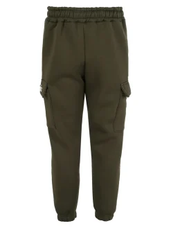 Xtreme Boxing Pantaloni tuta cargo da uomo felpati - militare