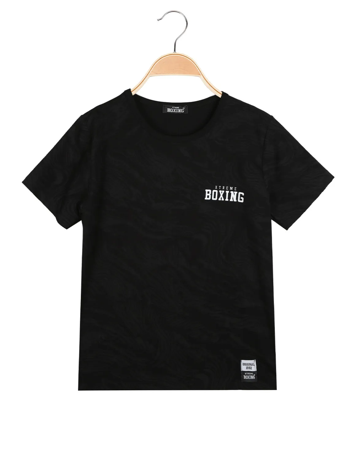 Xtreme Boxing T-shirt girocollo da ragazzo - nero