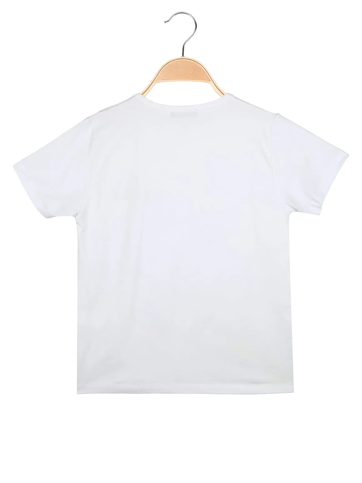 Xtreme Boxing T-shirt girocollo da ragazzo in cotone con stampe - bianco