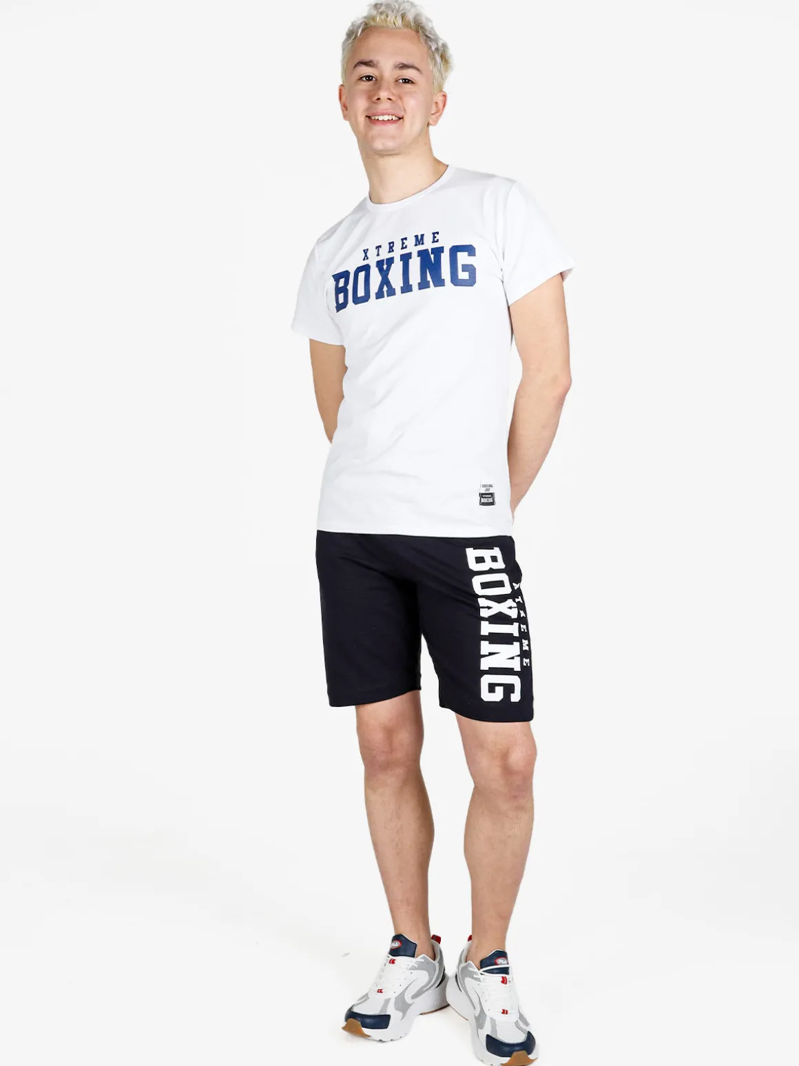 Xtreme Boxing T-shirt sportiva da uomo con logo