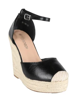 Yes Bonbon Sandali donna con zeppa in corda