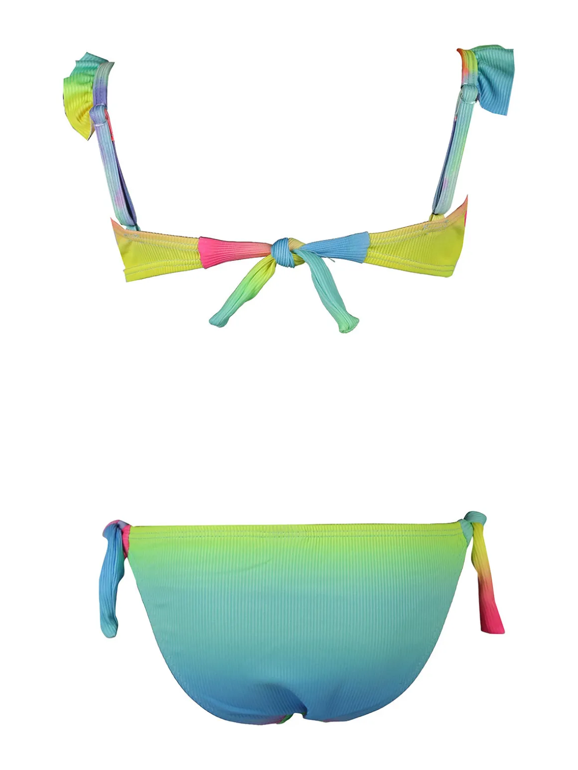 Yes! Do Kid'S Bikini da bambina colorato con volant