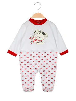 Yes! Do Kid'S Tutina da neonata in cotone con bavaglia in coordinato