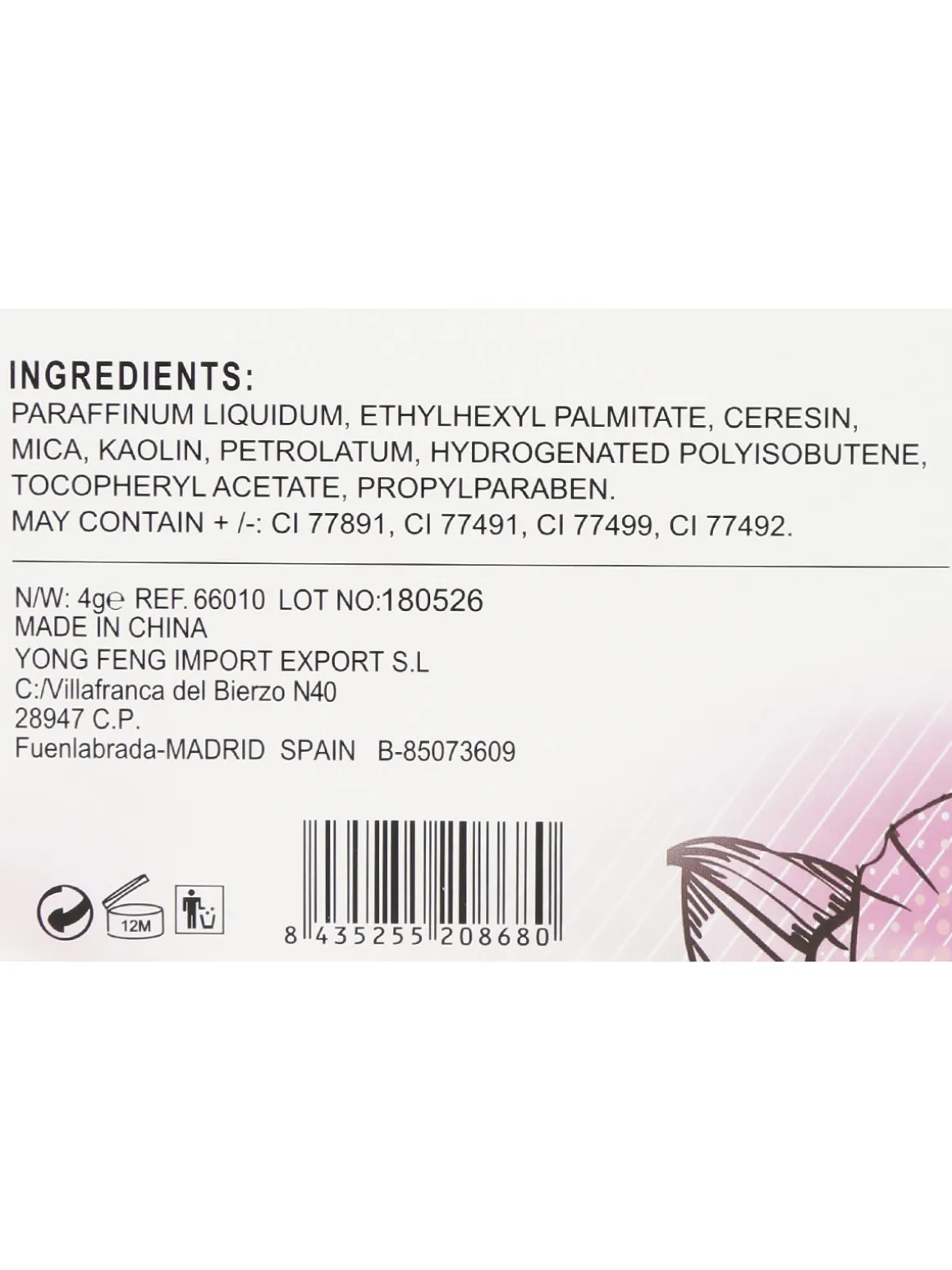 Yes Love Cosmetics Correttore stick