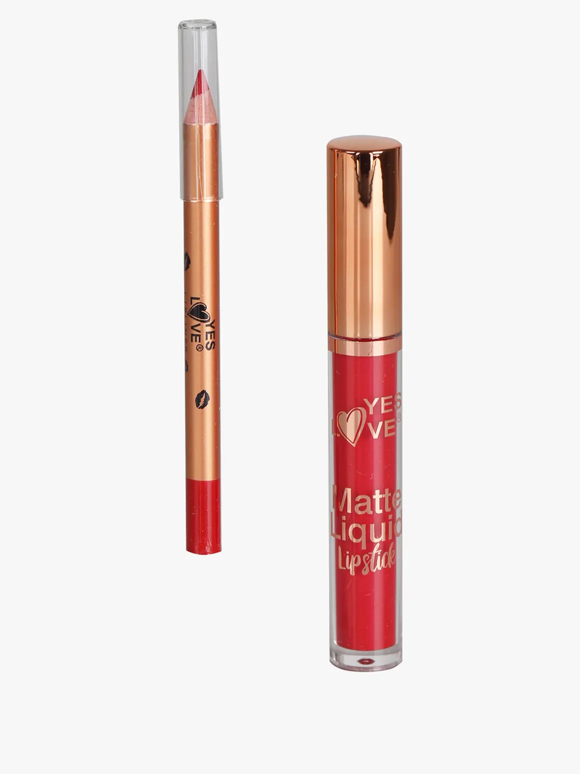 Yes Love Cosmetics Kit lucidalabbra + matita labbra 2in1