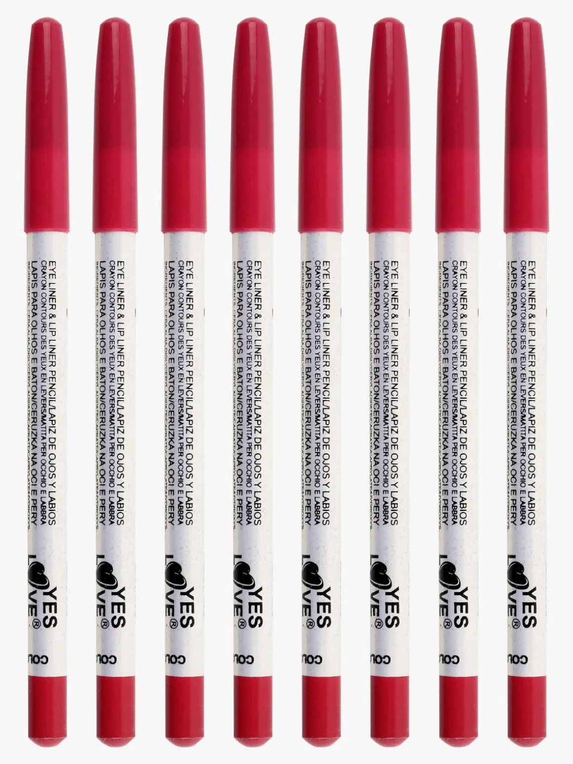 Yes Love Cosmetics Matita occhi labbra 8 pezzi