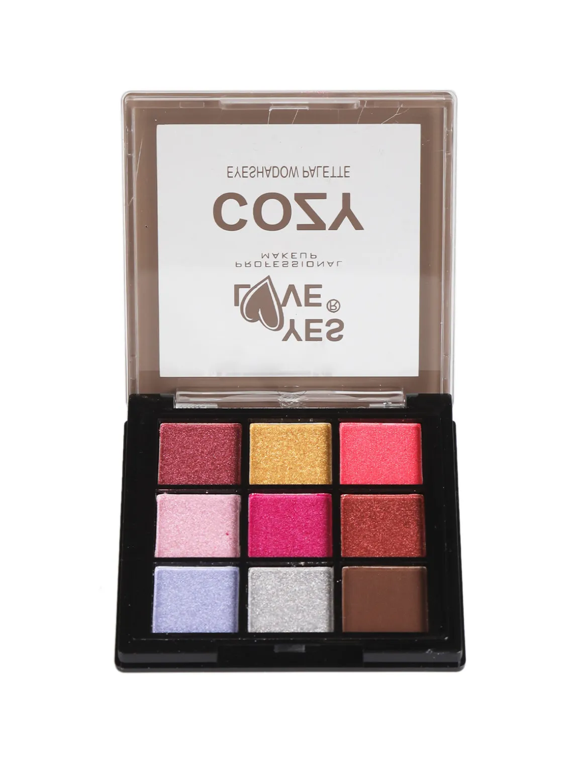 Yes Love Cosmetics Palette di 9 ombretti