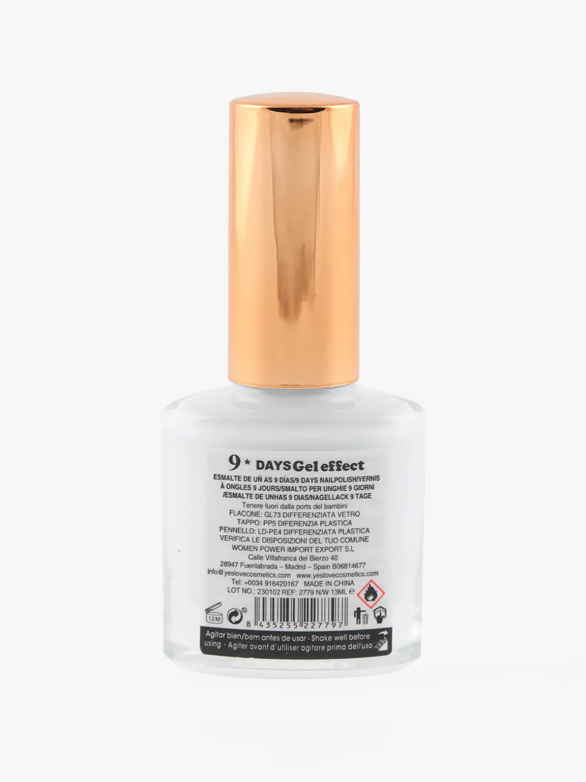 Yes Love Cosmetics Smalto a lunga durata