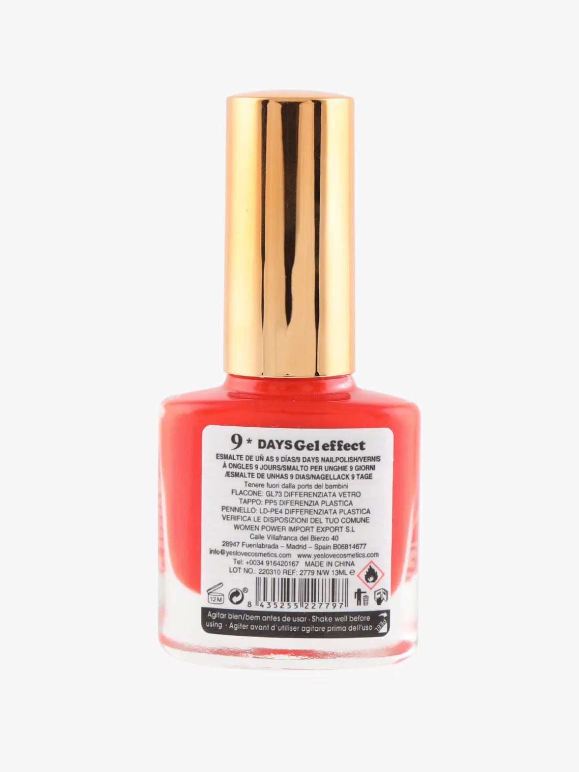 Yes Love Cosmetics Smalto unghie effetto gel