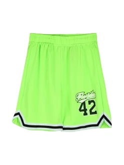 Yi Boy Completo corto da bambino con canotta sportiva e bermuda - mela