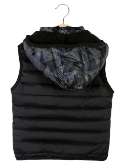 Yi Boy Gilet imbottito da bambino con cappuccio