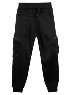 Yi Boy Pantaloni da bambino con tasconi laterali e polsini