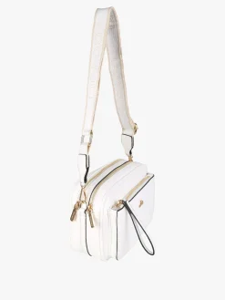 You Young Coveri Borsa a tracolla da donna in ecopelle - bianco