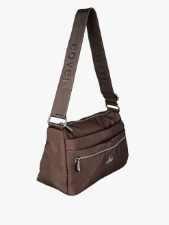 You Young Coveri Borsa a tracolla da donna in nylon - moro