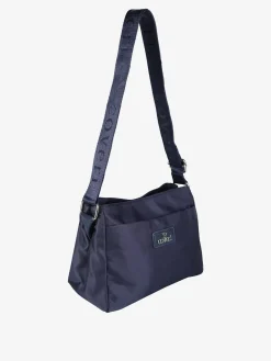You Young Coveri Borsa a tracolla da donna in nylon - blu scuro