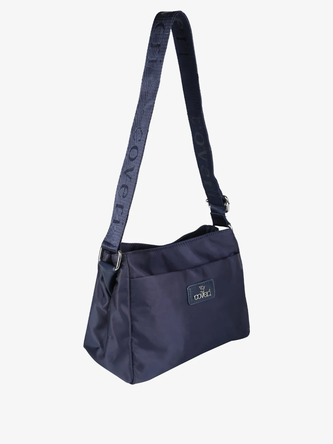 You Young Coveri Borsa a tracolla da donna in nylon - blu scuro