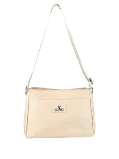 You Young Coveri Borsa a tracolla da donna in nylon - beige