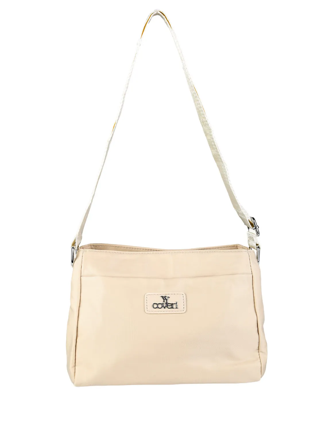 You Young Coveri Borsa a tracolla da donna in nylon - beige