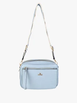 You Young Coveri Borsa a tracolla da donna in ecopelle - azzurro