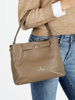 You Young Coveri Borsa donna mini tote - taupe