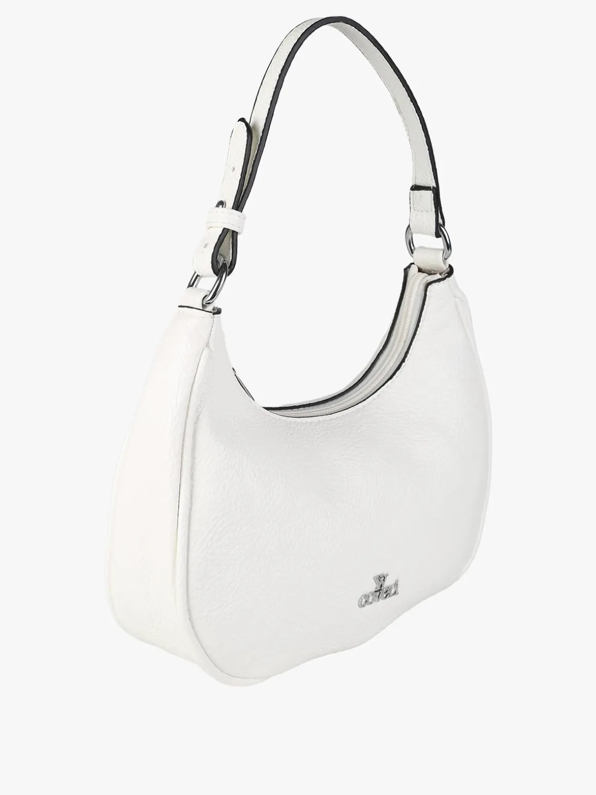You Young Coveri Borsa donna mini hobo in ecopelle - bianco
