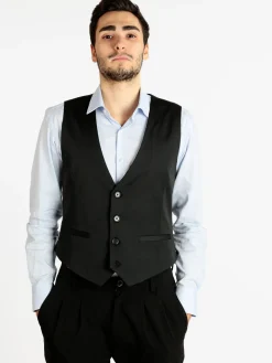 Y.Two Gilet elegante da uomo