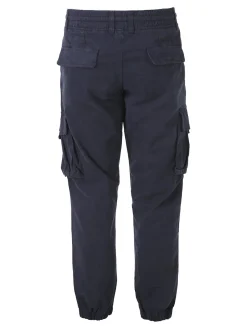 Zeta Pantaloni cargo da uomo con coulisse - blu scuro
