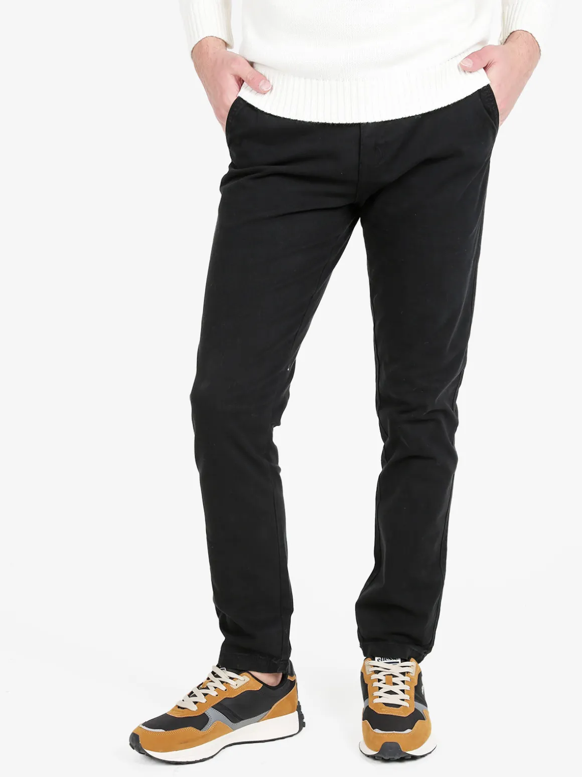 Zeta Pantaloni casual da uomo in cotone