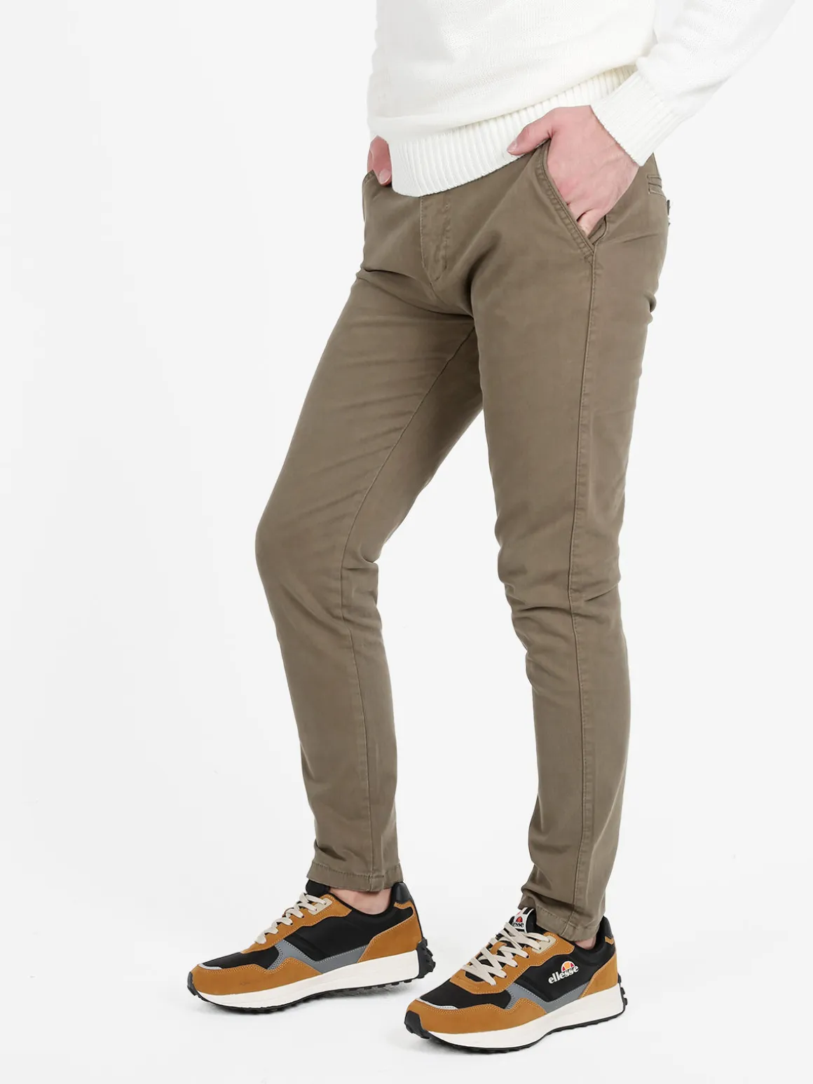 Zeta Pantaloni casual da uomo in cotone