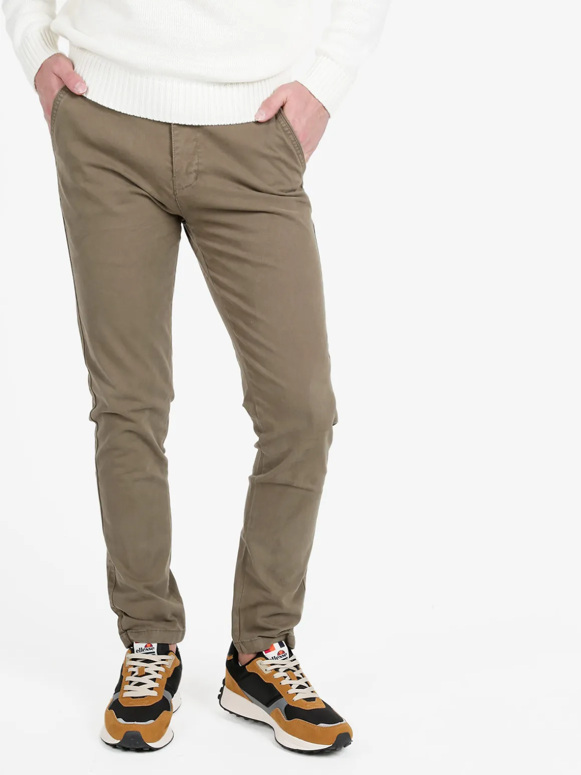 Zeta Pantaloni casual da uomo in cotone