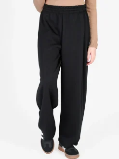 Zeta Pantaloni donna in panno a gamba larga