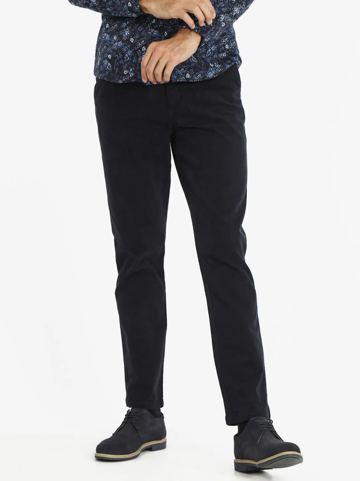 Zeta Pantaloni uomo in cotone taglie forti